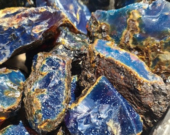 Raw Blue Amber Good Quality AAA | Raw Amber | Natural | Healing Stone