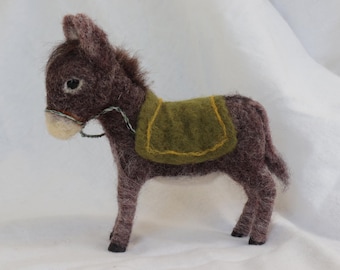 felted donkey