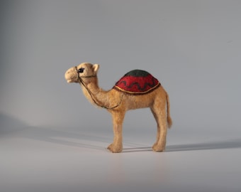 Felted camel.