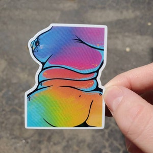 Twist - Holographic Sticker