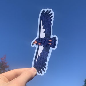 california condor sticker - in flight