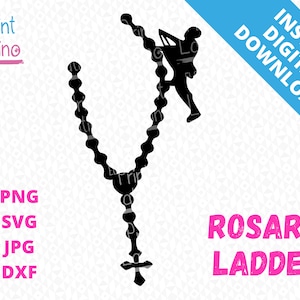 Rosario Ladder | Perfect for Decals, Mugs, Cars, Shirts & More!