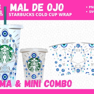 Mal de Ojo Evil Eye Mama and Mini Combo Package With Eye Center and Without