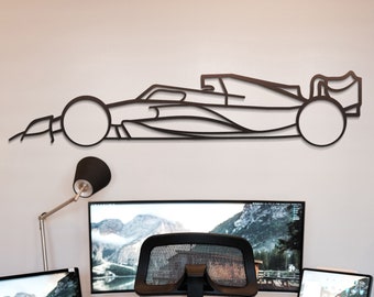 Arte de la pared del coche de metal, regalo del tipo del coche, arte de la pared del coche, arte de la pared del metal, accesorios del coche, decoración de la pared del metal, accesorios del coche para los hombres, regalo del coche para él