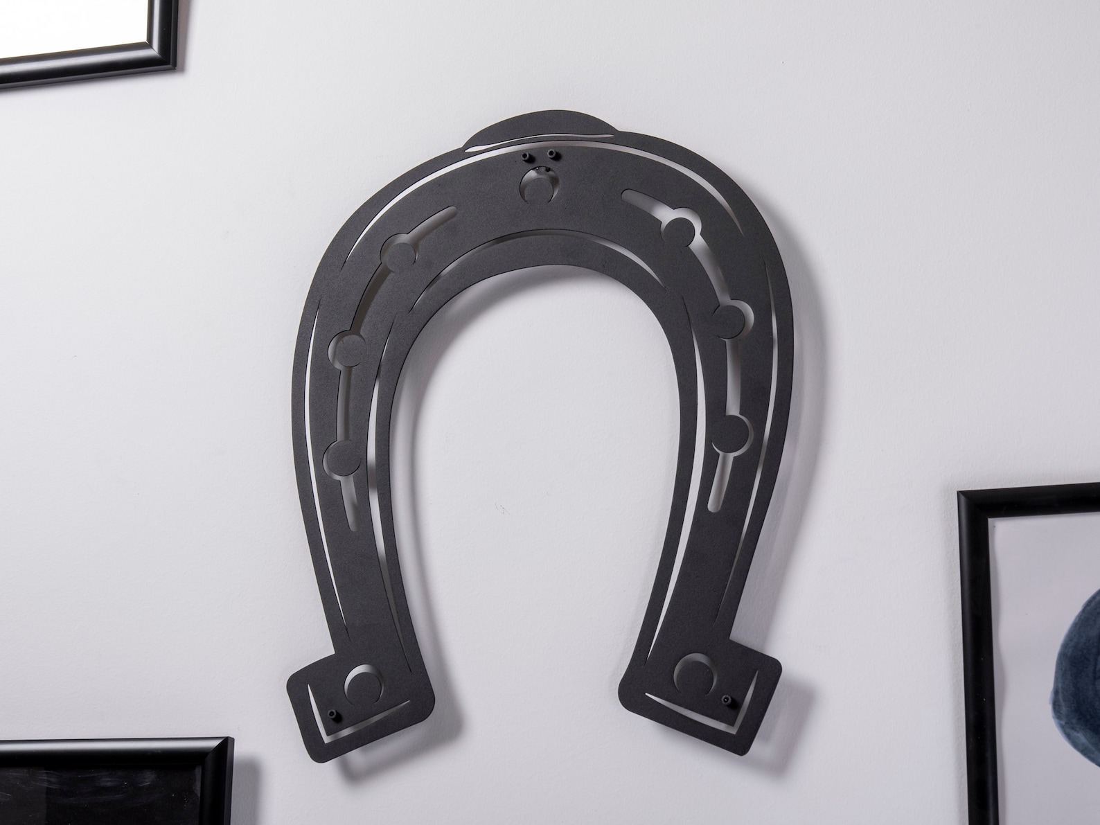 Horseshoe Wall Art Metal Wall Decor Farmhouse Decor Western Etsy