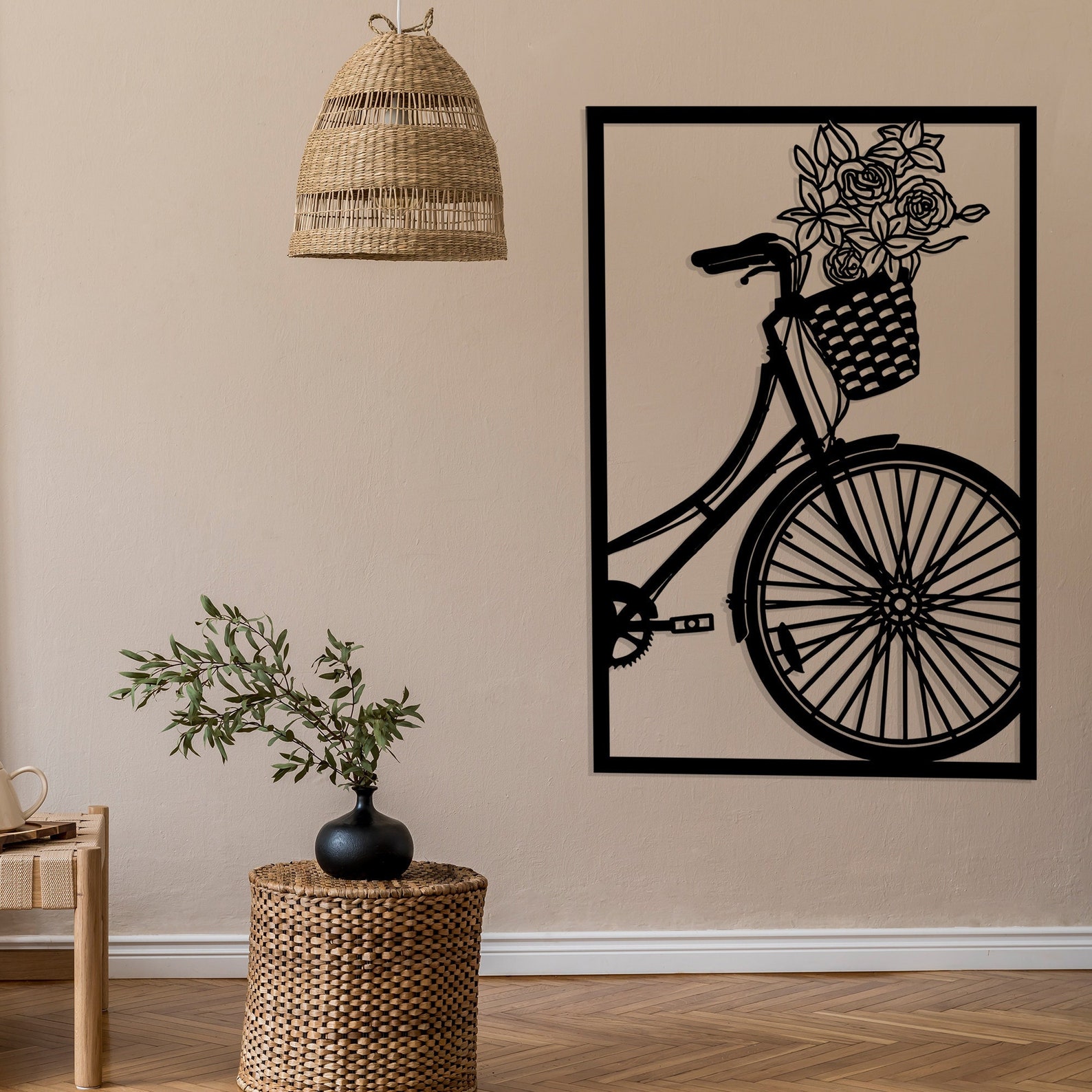 Metal Bicycle Wall Decor Bike Wall Art Home Decor Wall Etsy