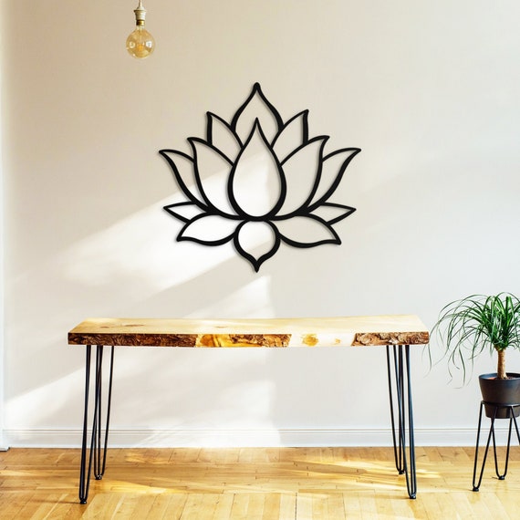 Lotus wall art deals