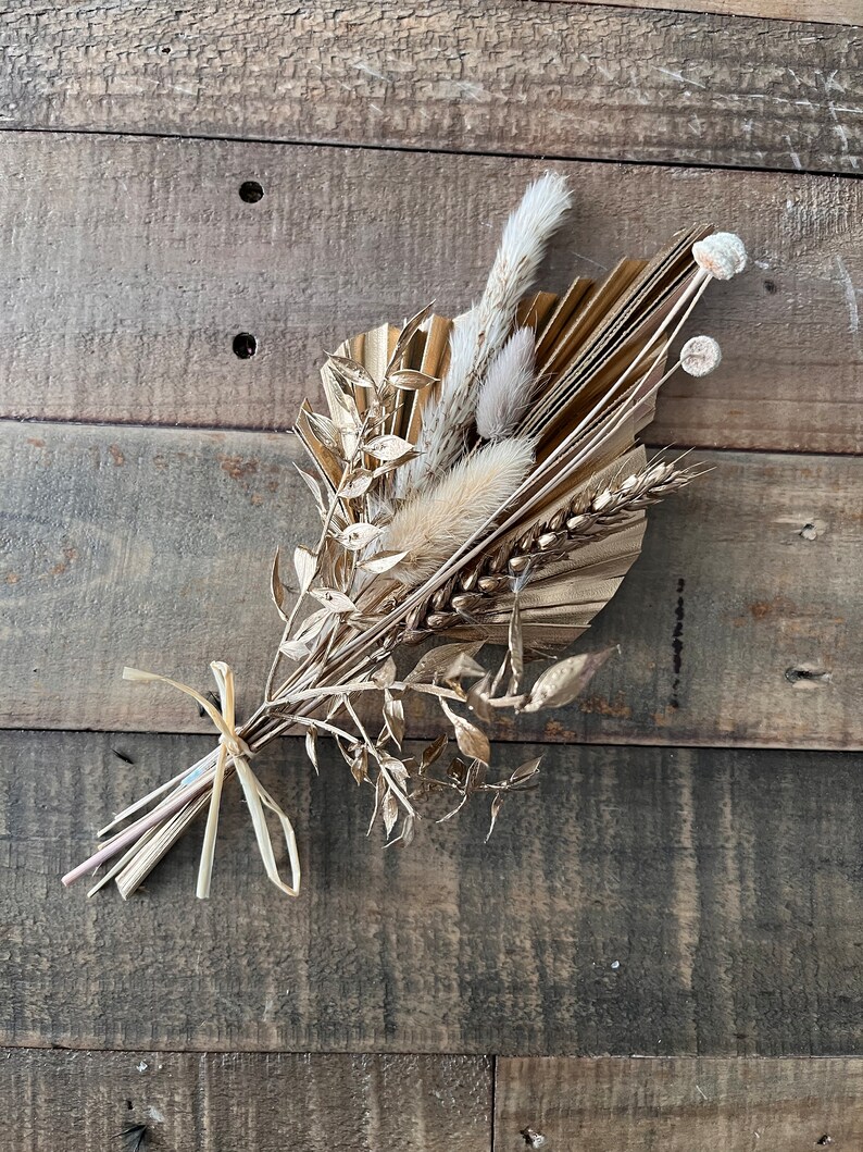 Dried Flower Small Bunch Cake Topper Bakers Baker Top Birthday Etsy UK