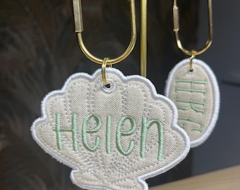 Bag tag key ring chain accessory decor luggage gift idea present