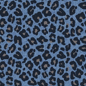 Denim leopard print, pastel, seamless pattern, surface pattern, non exclusive, summer , tie dye digital file, fabric design