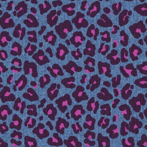 Denim leopard print, seamless pattern, surface pattern, non exclusive, summer , tie dye digital file, fabric design