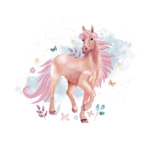 Unicorn, pretty, PNG, Transfers, Sublimation DIGITAL DOWNLOAD