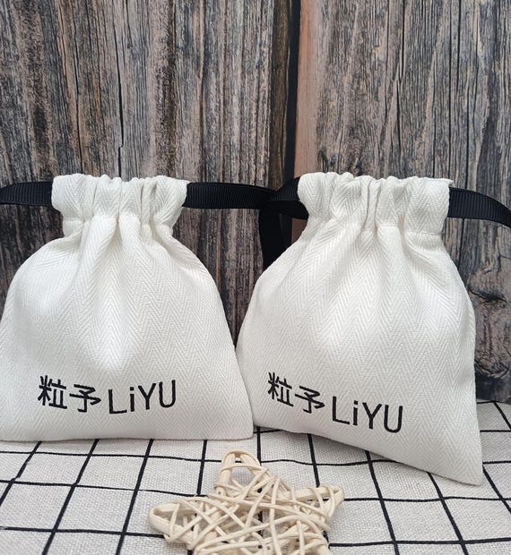 100 bustine di cotone a spina di pesce: confezioni per gioielli