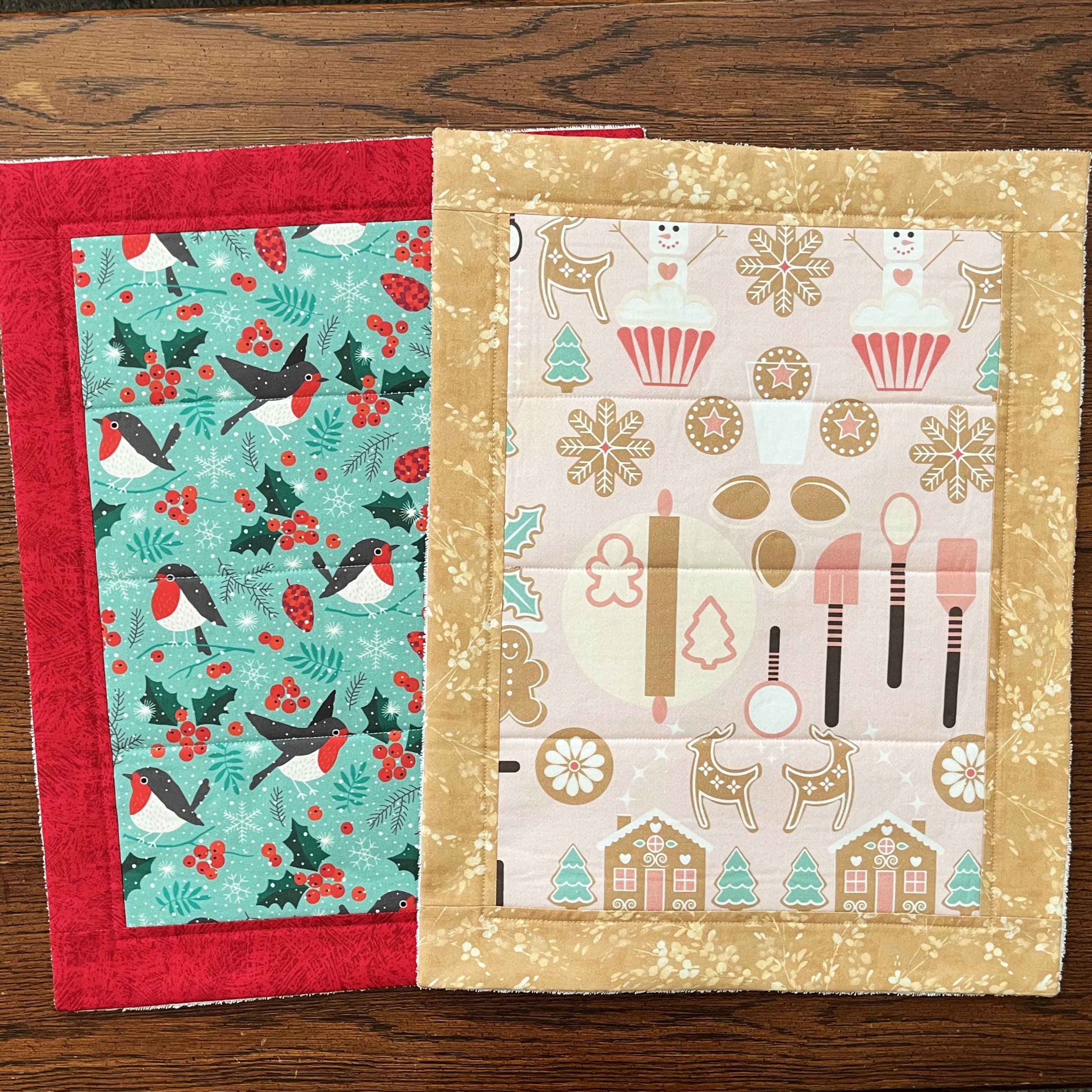 Dish Drying Mats Quilted Christmas Sentiments & -  in 2023