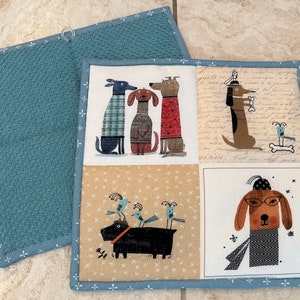 XL Potholder - Pot Holder - Dapper Dogs - Trivet