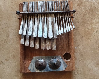 Piano de pulgar africano Kalimba Mbira