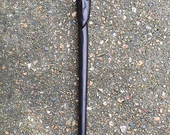 African Walking  Stick Cane ebony wood