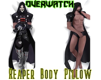 Overwatch body pillow | Etsy Reaper Body Pillow | Etsy