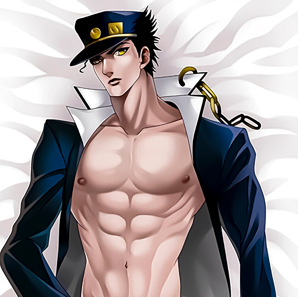 Jotaro Kujo SFW Anime Body Pillow Body Pillow Cover Anime Etsy UK
