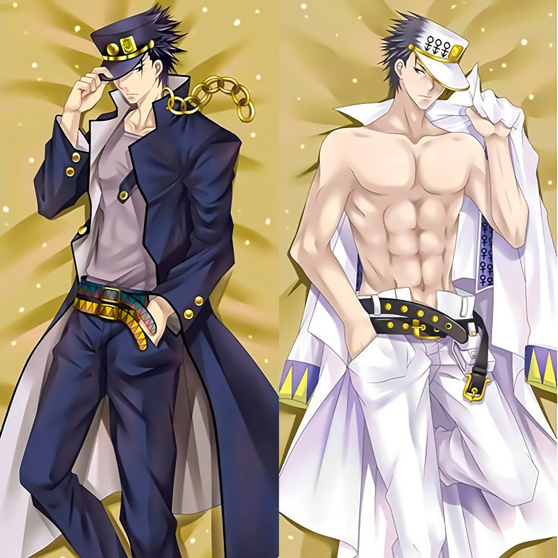 Jotaro Kujo Anime Body Pillow Body Pillow Cover Anime Etsy UK