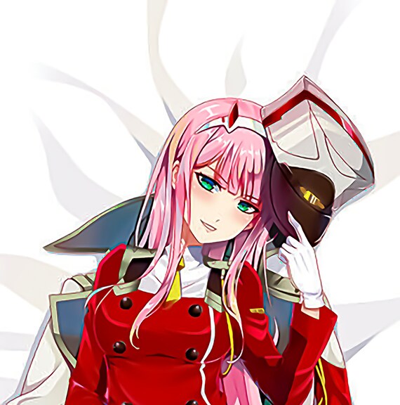 Zero Two SFW Anime Body Pillow Body Pillow Cover Anime Etsy