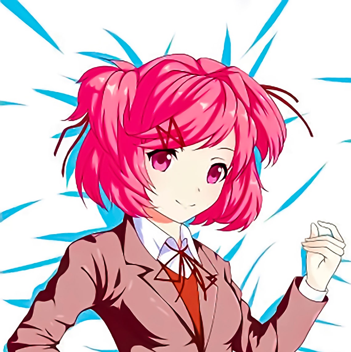 Natsuki SFW Anime Body Pillow Body Pillow Cover Anime Etsy Australia