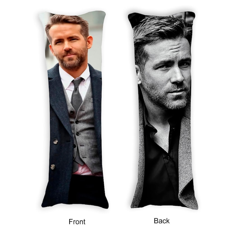 Ryan Reynolds Actor Body Pillow Body Pillow Cover Body Etsy