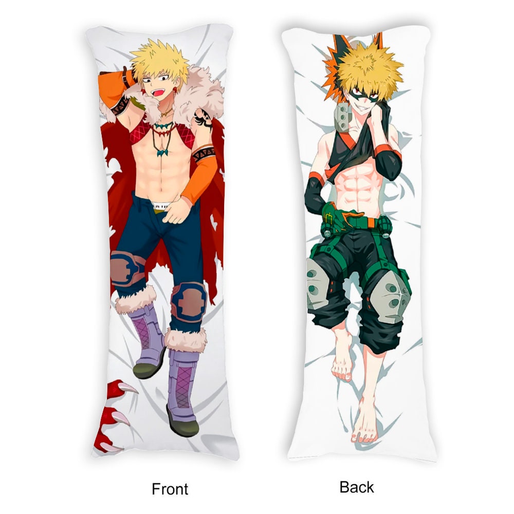 Katsuki Bakugo Anime Body Pillow Body Pillow Cover Anime Etsy