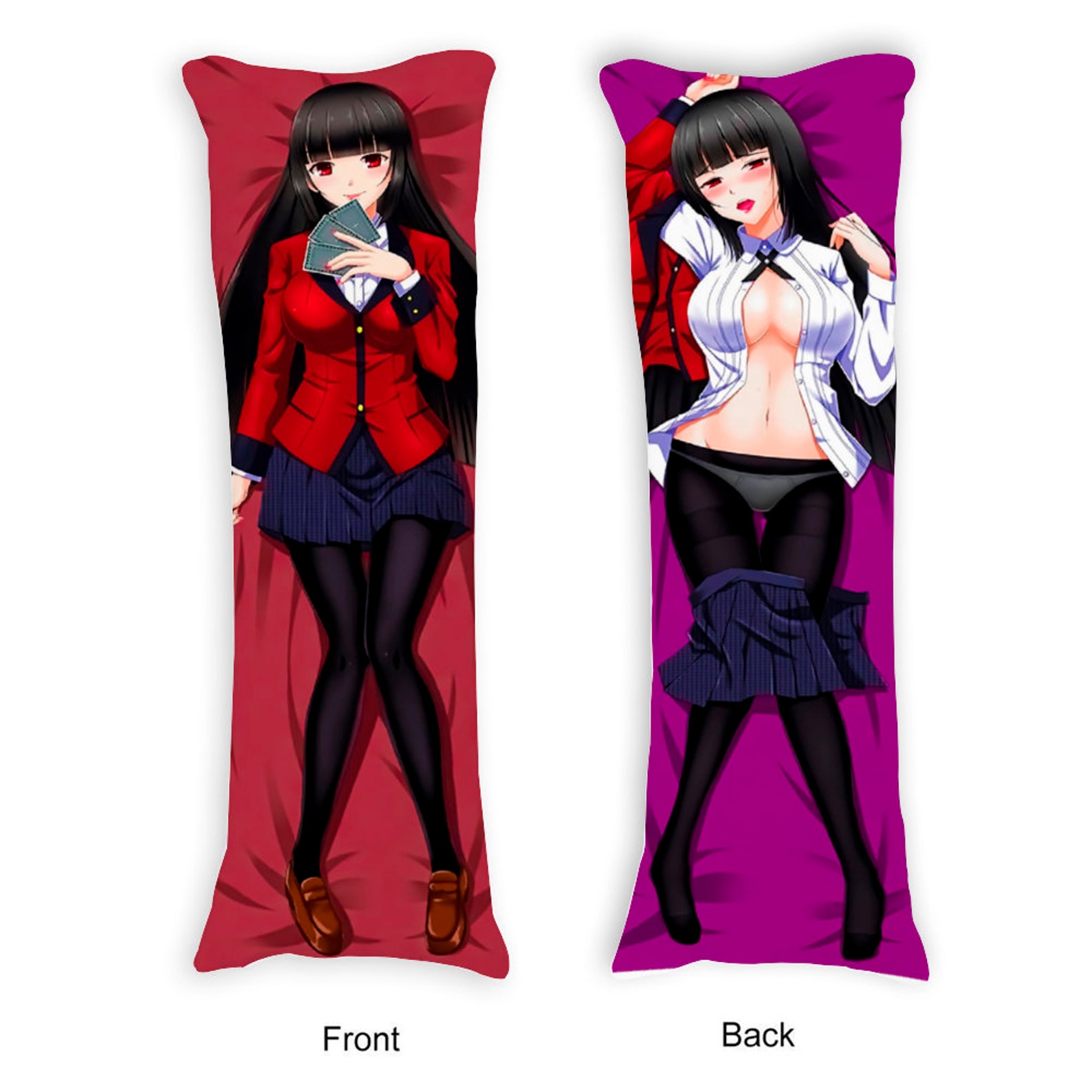 Yumeko Jabami Anime Body Pillow Body Pillow Cover Anime Etsy