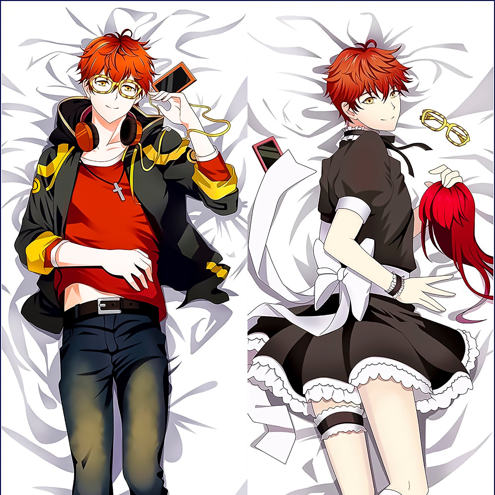 Mystic Messenger Body Pillow Mix N Match Anime Body Pillow Etsy