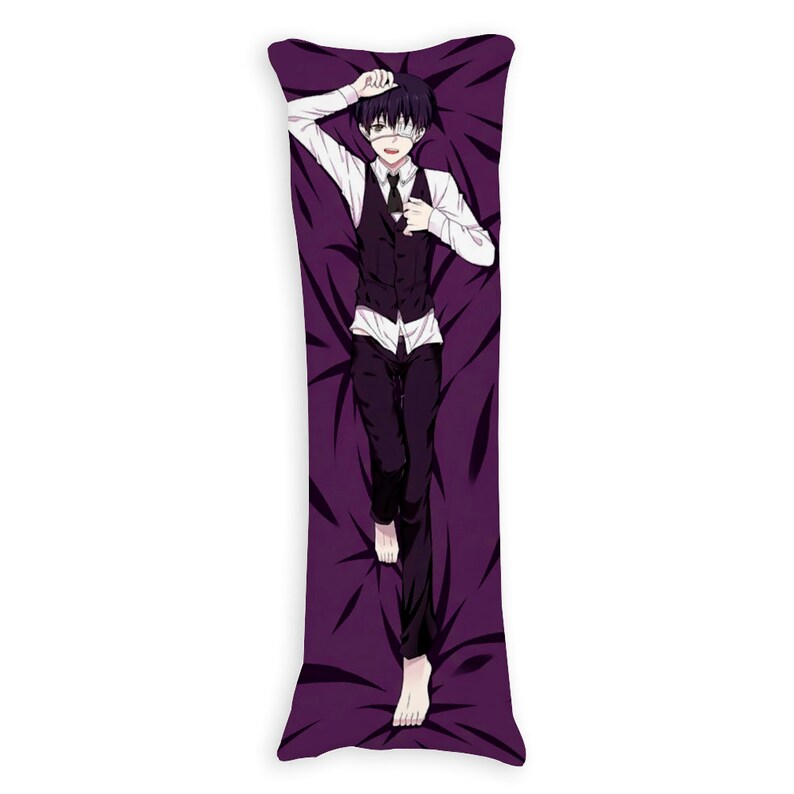 Ken Kaneki SFW Anime Body Pillow Body Pillow Cover Anime Etsy