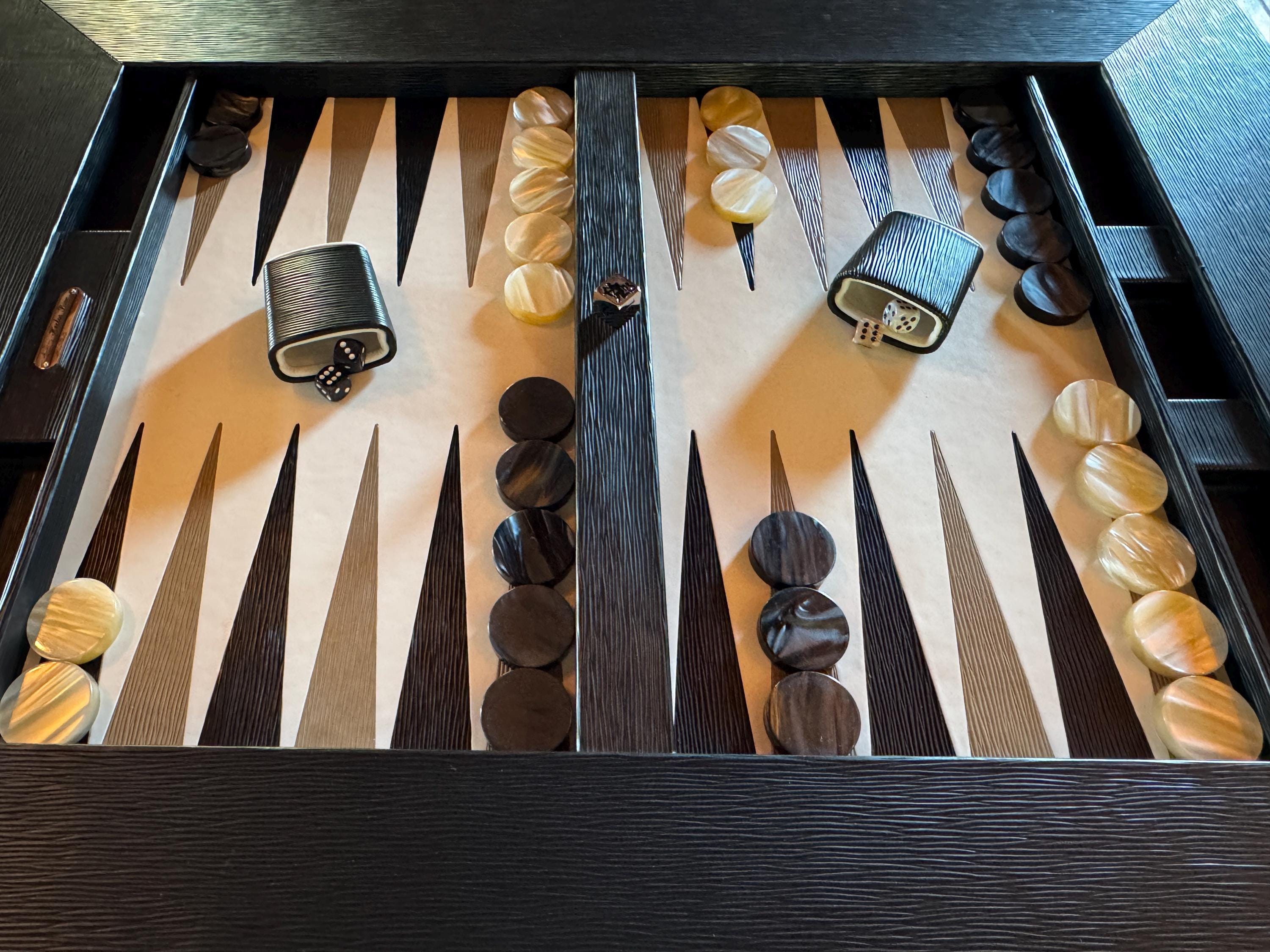 Grand Plateau De Backgammon Hector Saxe – Jeu De Stratégie édition 2024