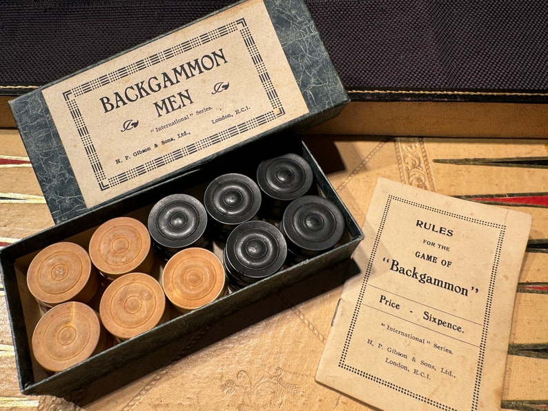 Backgammon Label Rare Backgammon Game Disguised as 'history of Australia' Book - Etsy