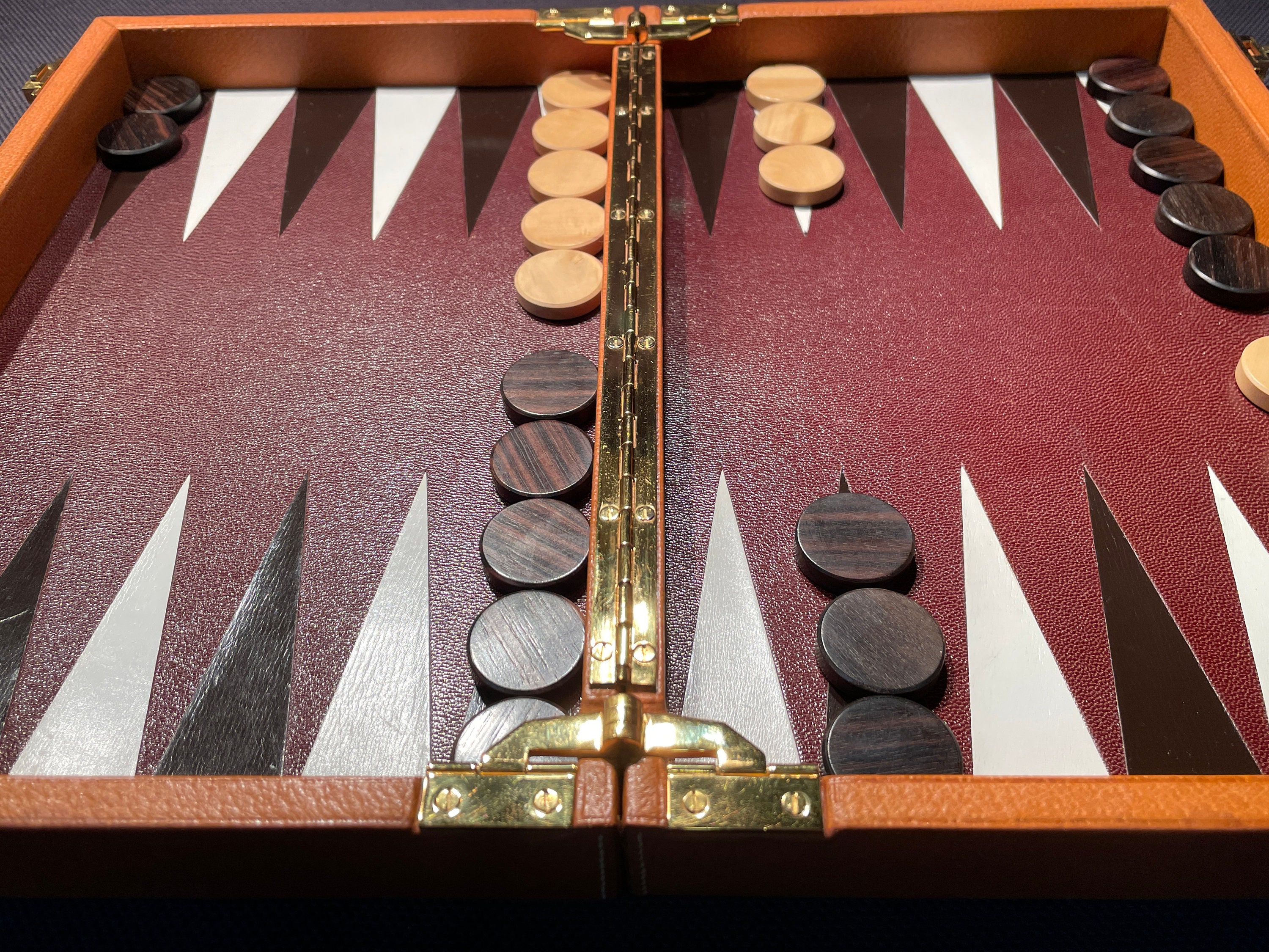 バックギャモン by HACKETT LONDON ＊革張り バックギャモン【HACKETT LONDON】