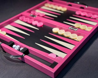 Barbie's very own luxury leather backgammon board ?