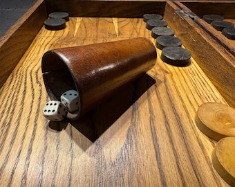 Charming French 'rustic' backgammon board from the 1930s