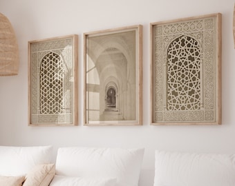 Printable Vintage Mosque Window Decor Wall Art, Mosque Home Decor, Muslim Wall Art, Islamic Gifts, Mosque Architecture, Ramadan Home Decor