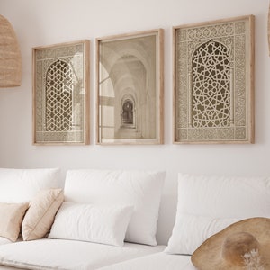 Printable Vintage Mosque Window Decor Wall Art, Mosque Home Decor, Muslim Wall Art, Islamic Gifts, Mosque Architecture, Ramadan Home Decor