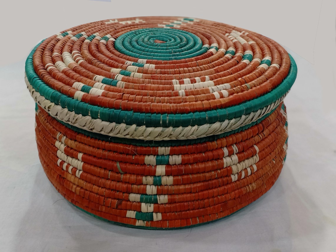 HandWoven Storage Basket / Bread Basket / handmade Roti Etsy
