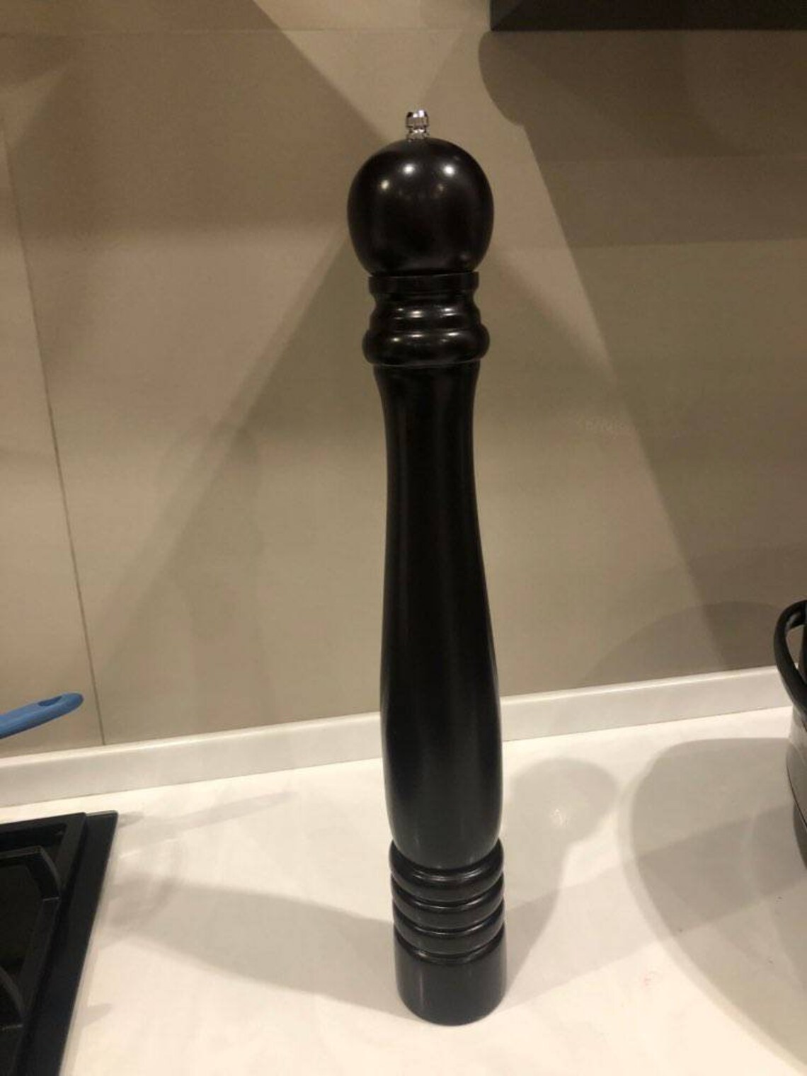 Wooden Pepper Mill Handmade Pepper Mill Large Pepper Mill Etsy