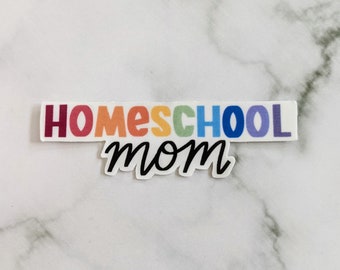Homeschool Mom Sticker, Homeschool sticker, Homeschooler sticker, Homeschool Life sticker, Homeschool Mama sticker, waterproof, Stanley