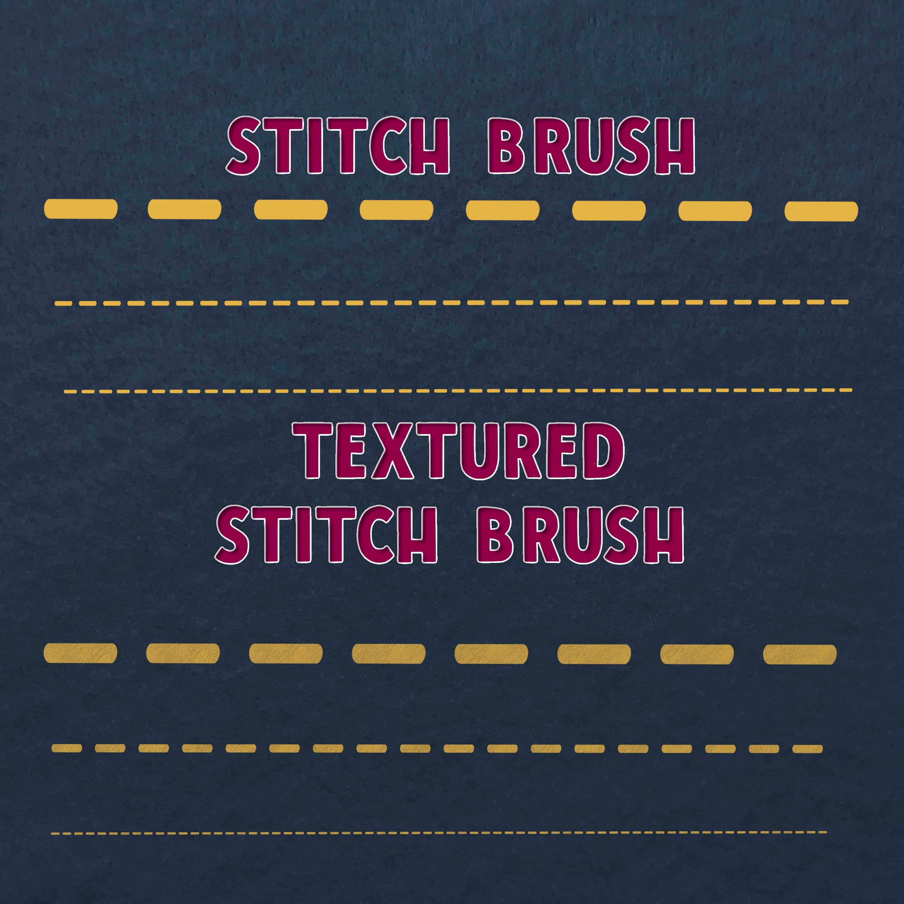 Stitch Brush Pack for Procreate Sewing Brush Digital Art Etsy
