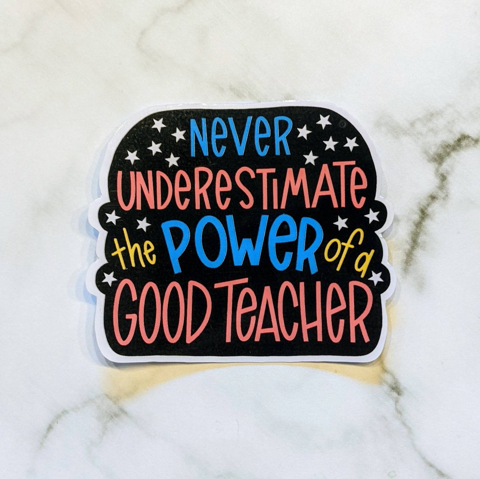 Teacher sticker best teacher sticker eduction sticker STEM Etsy