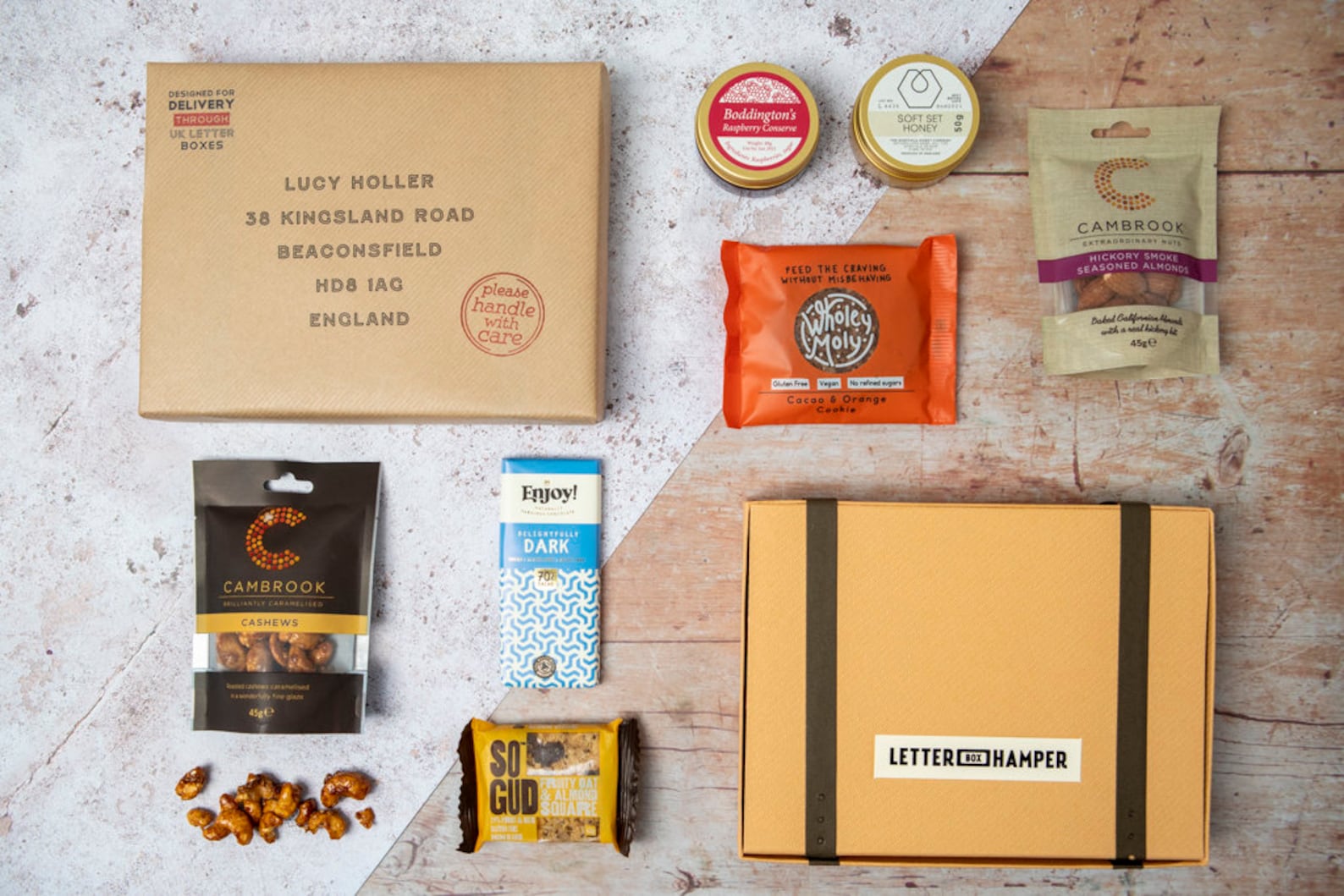 Healthy & Wellness Gift Box Hamper Luxury Natural and Gluten - Etsy UK
