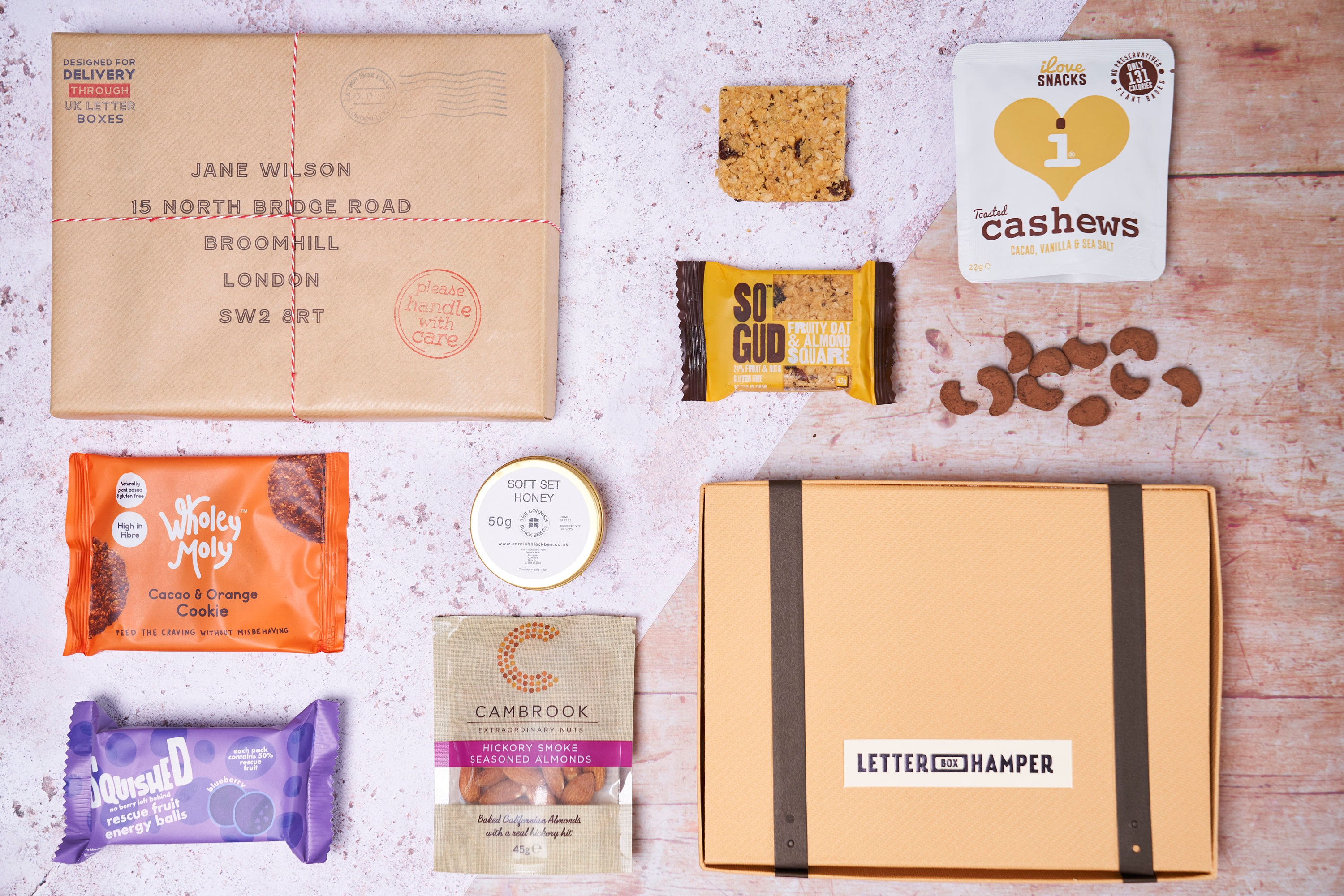 Healthy & Wellness Gift Box Hamper Luxury Natural and Gluten - Etsy UK