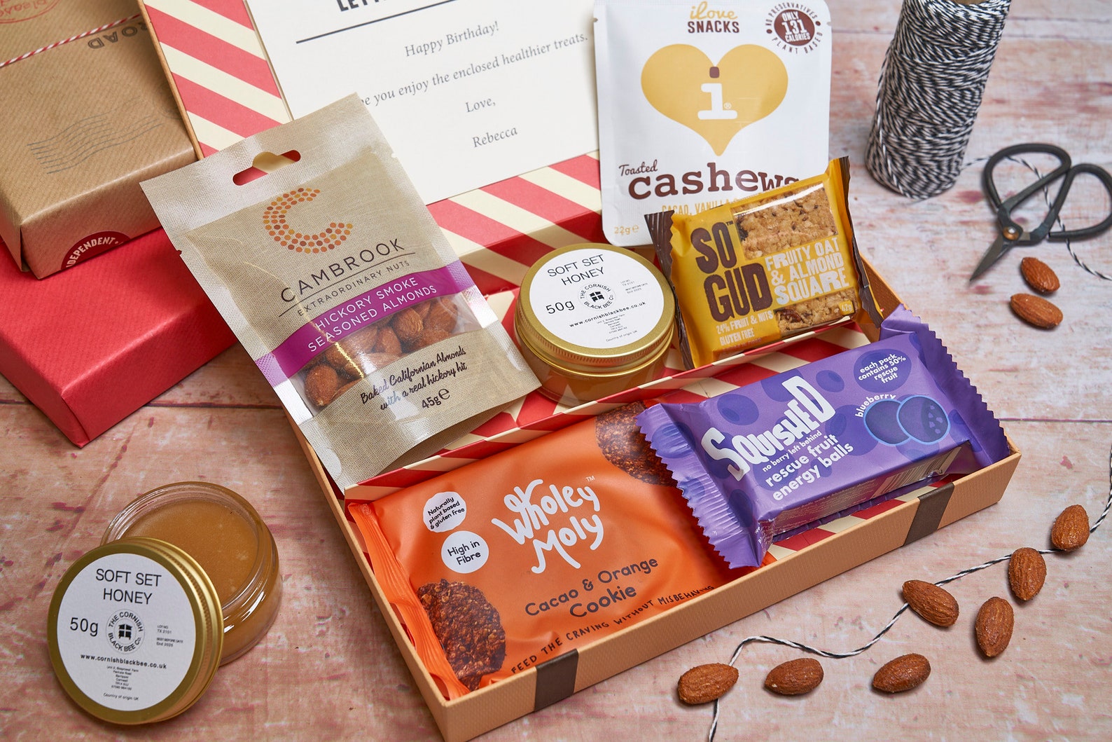 Healthy & Wellness Gift Box Hamper Luxury Natural and Gluten - Etsy UK