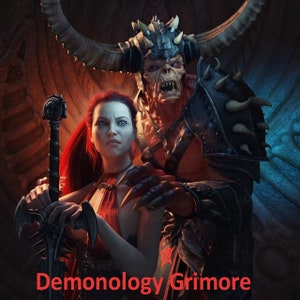 Dämonologie Grimoire - BOS Seiten - PDF Digital Download