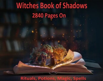 The Complet Guide - Witches Book Of Shadows Over 2800 Pages