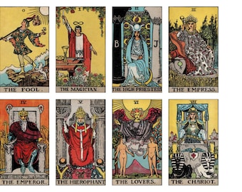 78 Tarot Cards Printable Pdf  Rider Waite Deck