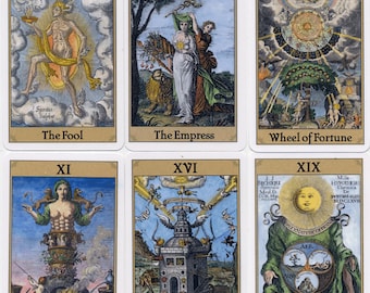 Alchemical Emblems Tarot Printable Deck- Pdf Digital Download